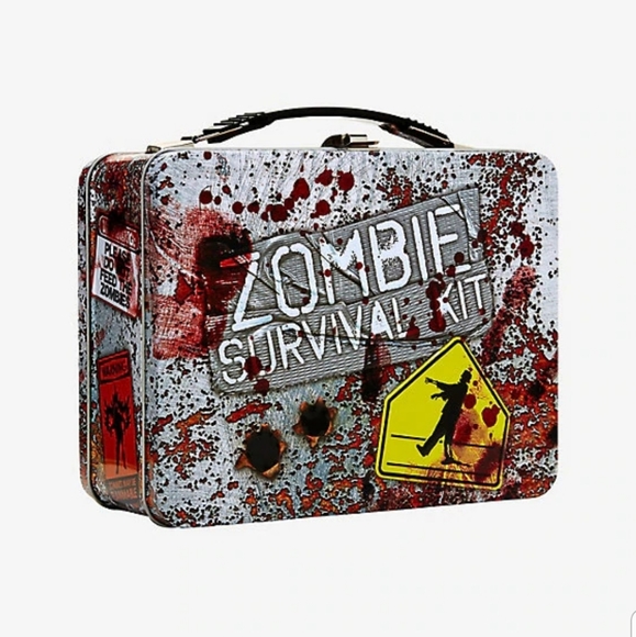 Other - Zombie Metal Lunchbox